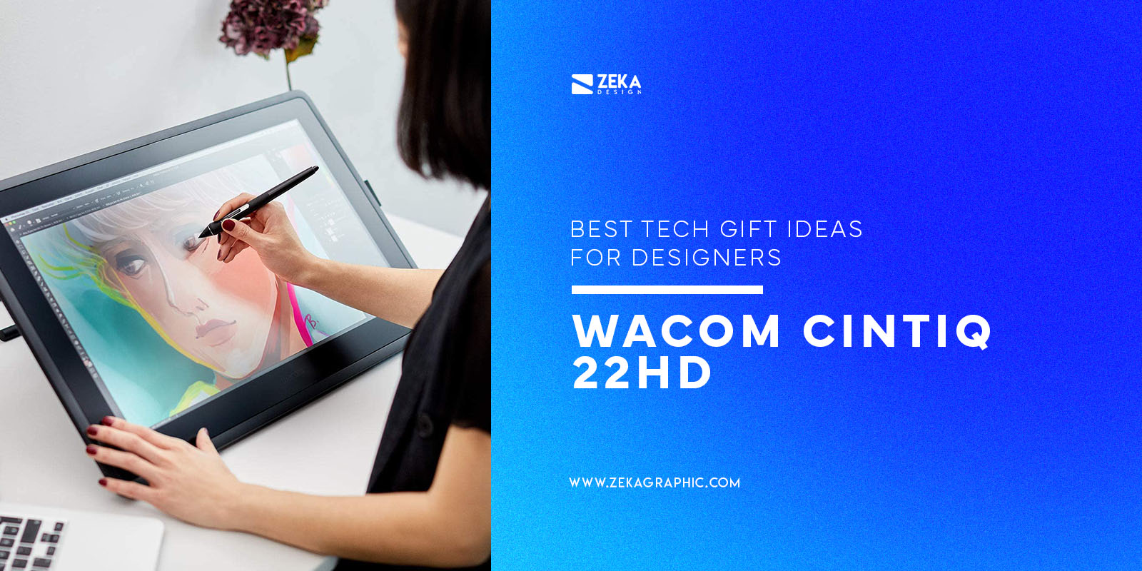 Wacom Cintiq 22HD best tech gift ideas for designers