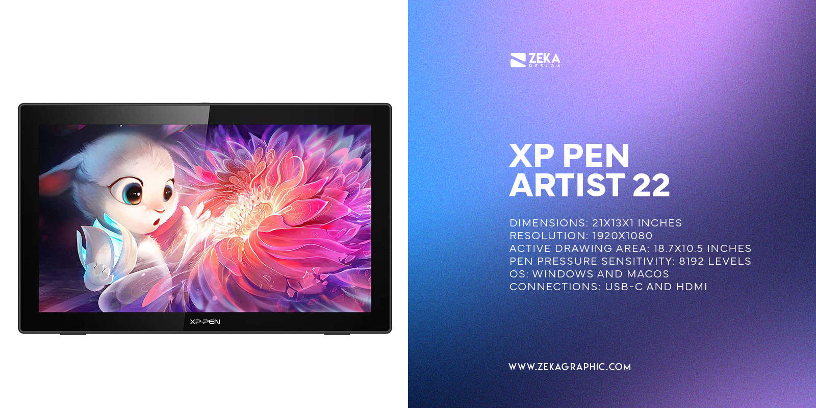 Best Drawing Tablets With Screen XP Pen Artist 22