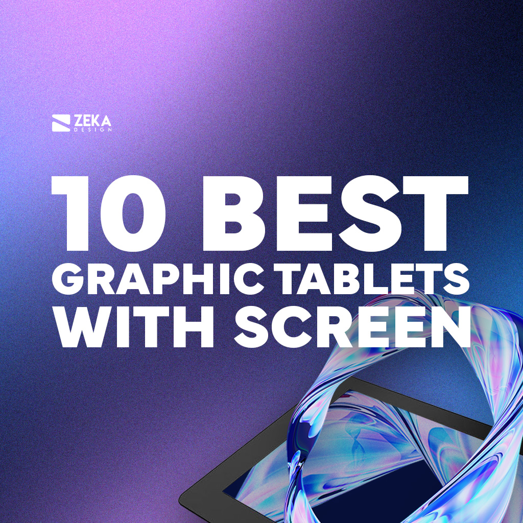 Best Graphic Tablets with screen for graphic designers and artists