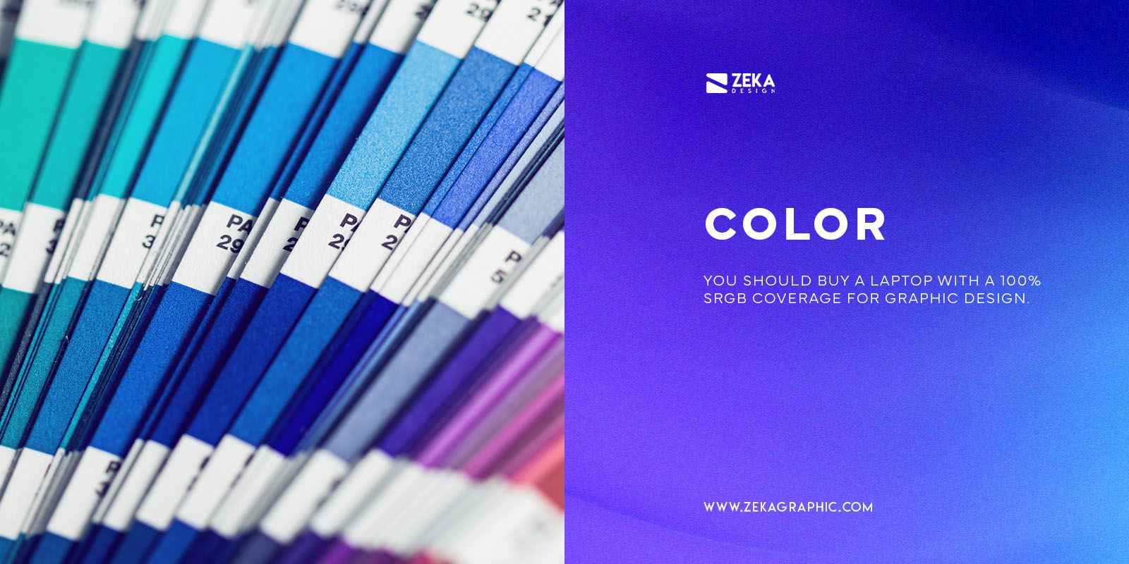 Color accuracy for graphic design laptop buying guide