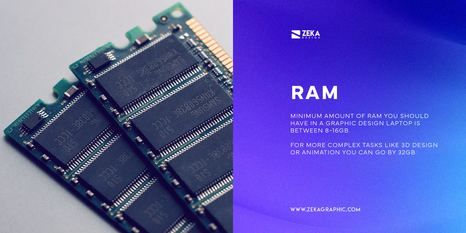 What ram You Need For Graphic Design Laptop