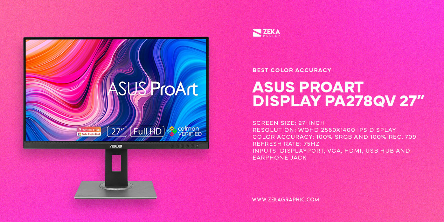 Budget Display 10 Best Budget Monitors For Graphic Design - Zeka Design