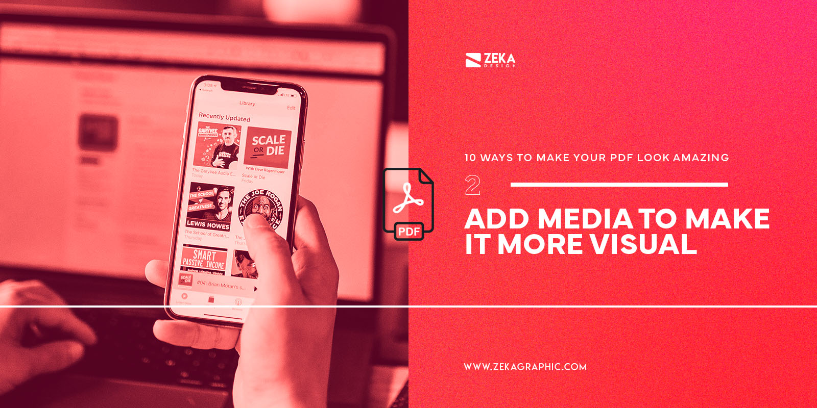 Add Media to PDF Make it More Visual to look amazing