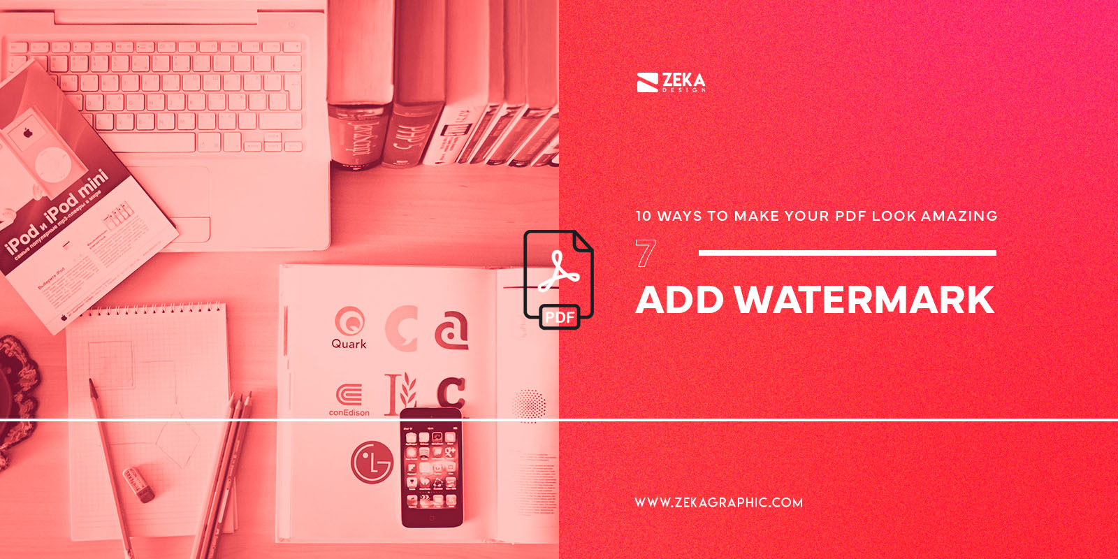 Add Watermark to your pdf
