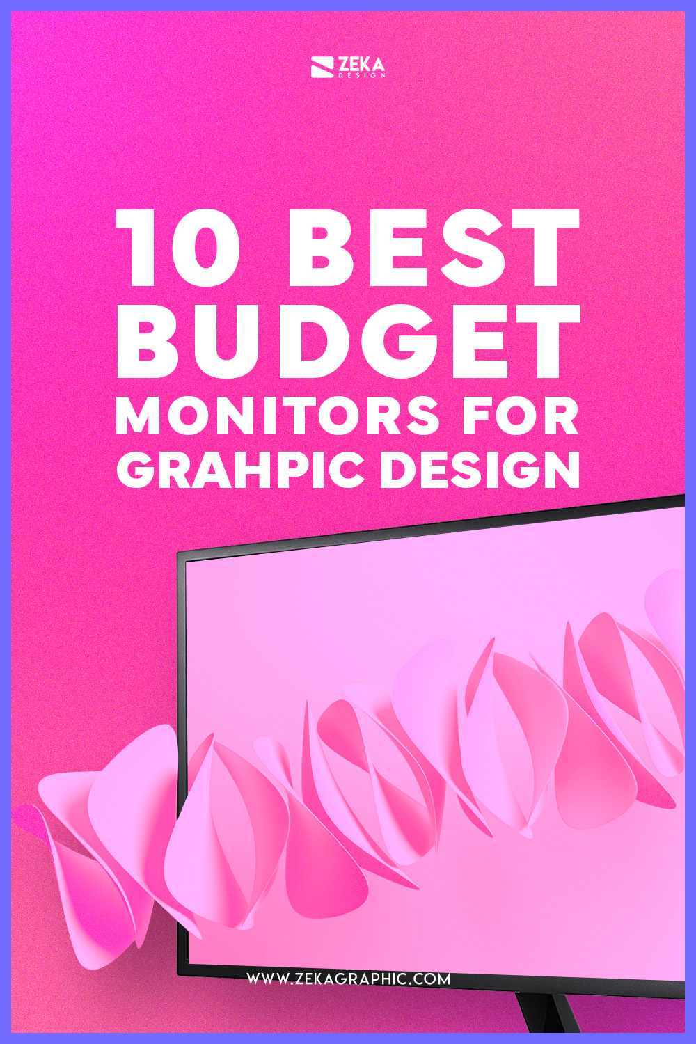 Best Budget Monitors For Graphic Design Pinterest
