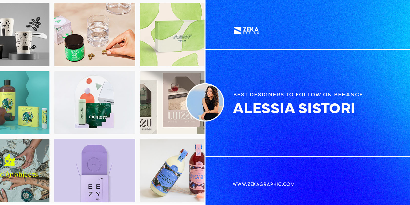 Best Designers To Follow on Behance Alessia Sistori