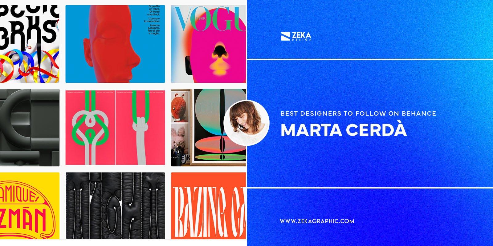 Best Designers To Follow on Behance Marta Cerda