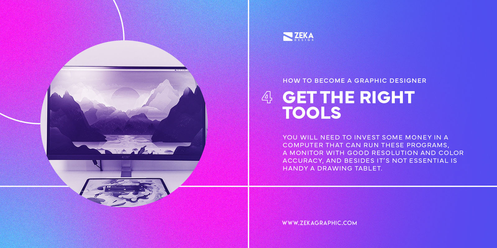 Get The Right Tools To Become a Graphic Designer