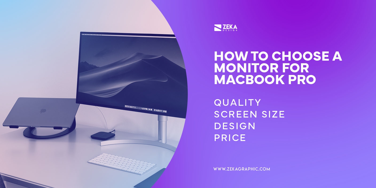 How to choose a monitor for MacBook Pro