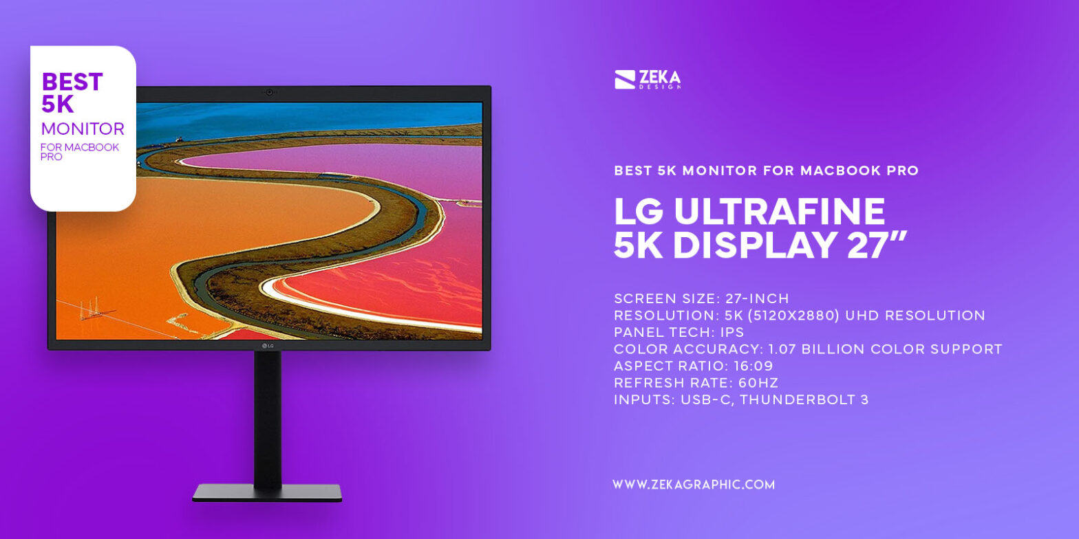 9 Best Monitors for MacBook Pro in 2022 - Zeka Design