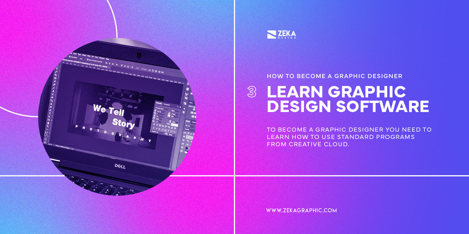 Learn Graphic Design Software To Become a Graphic Designer