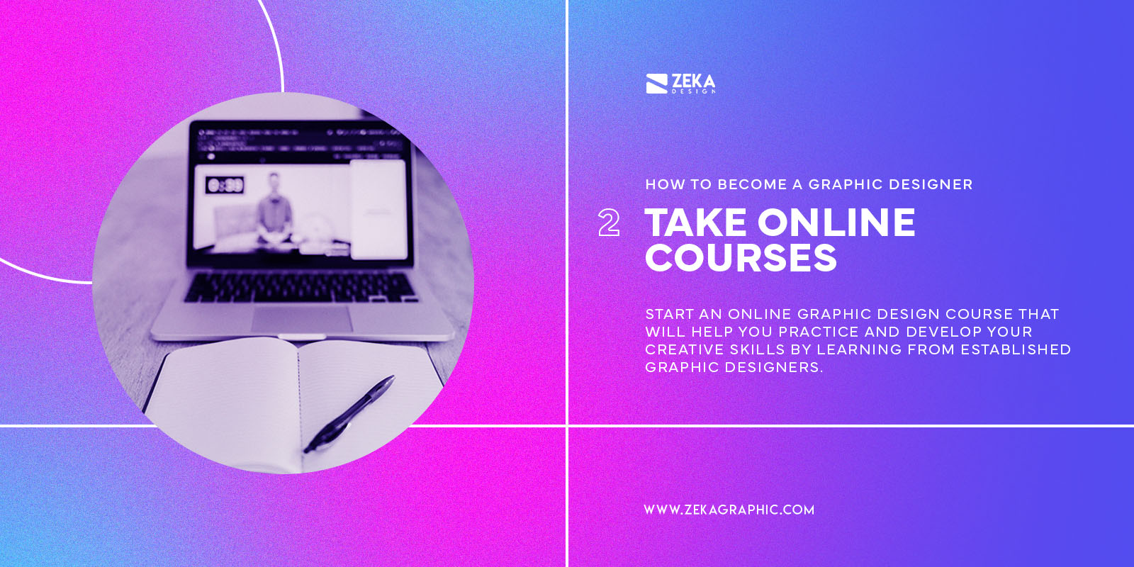 Take Online Courses To Become a Graphic Designer