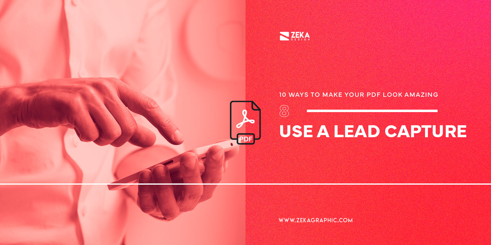 Use a Lead Capture in your pdf