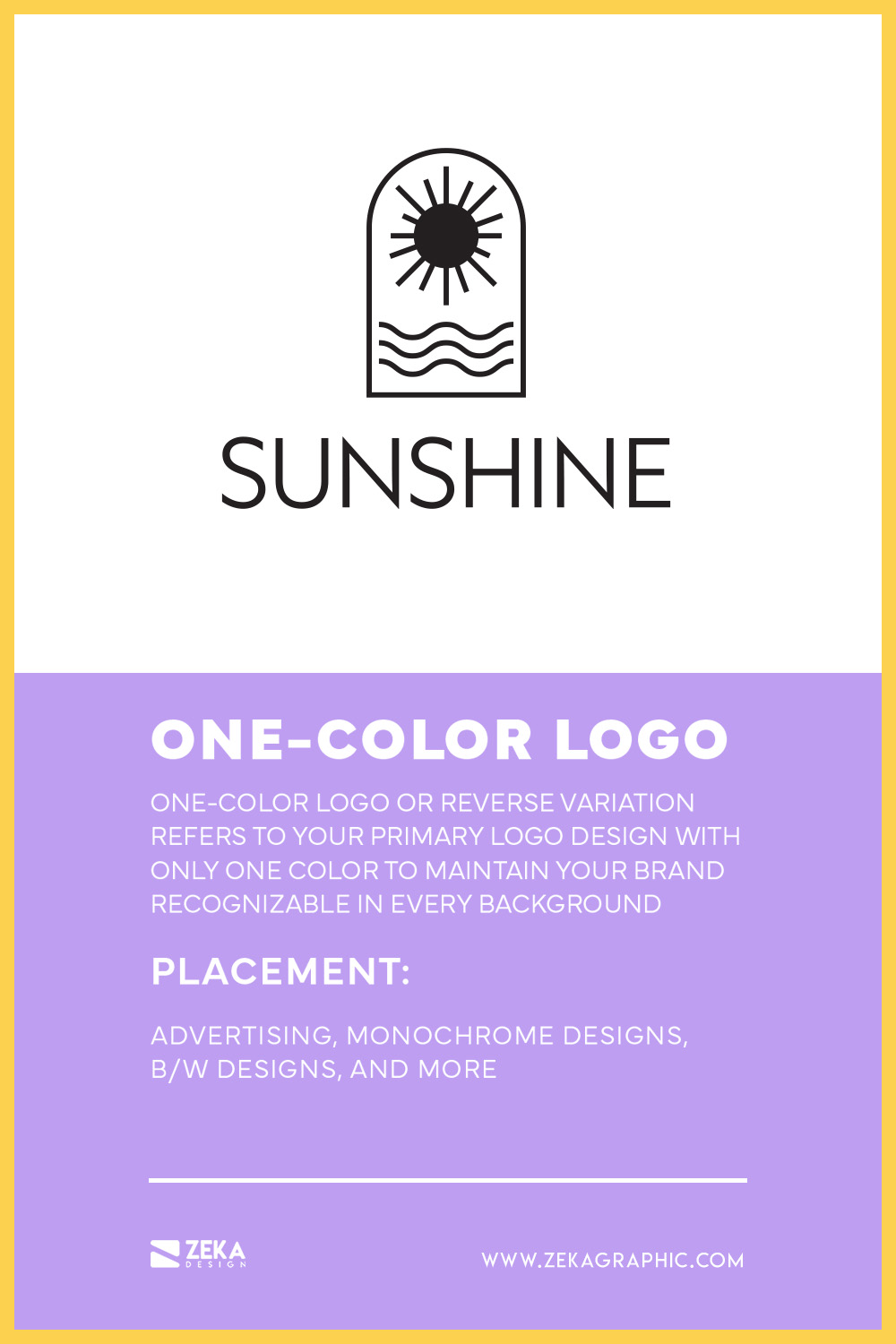 PINTEREST ONE-COLOR LOGO VARATION
