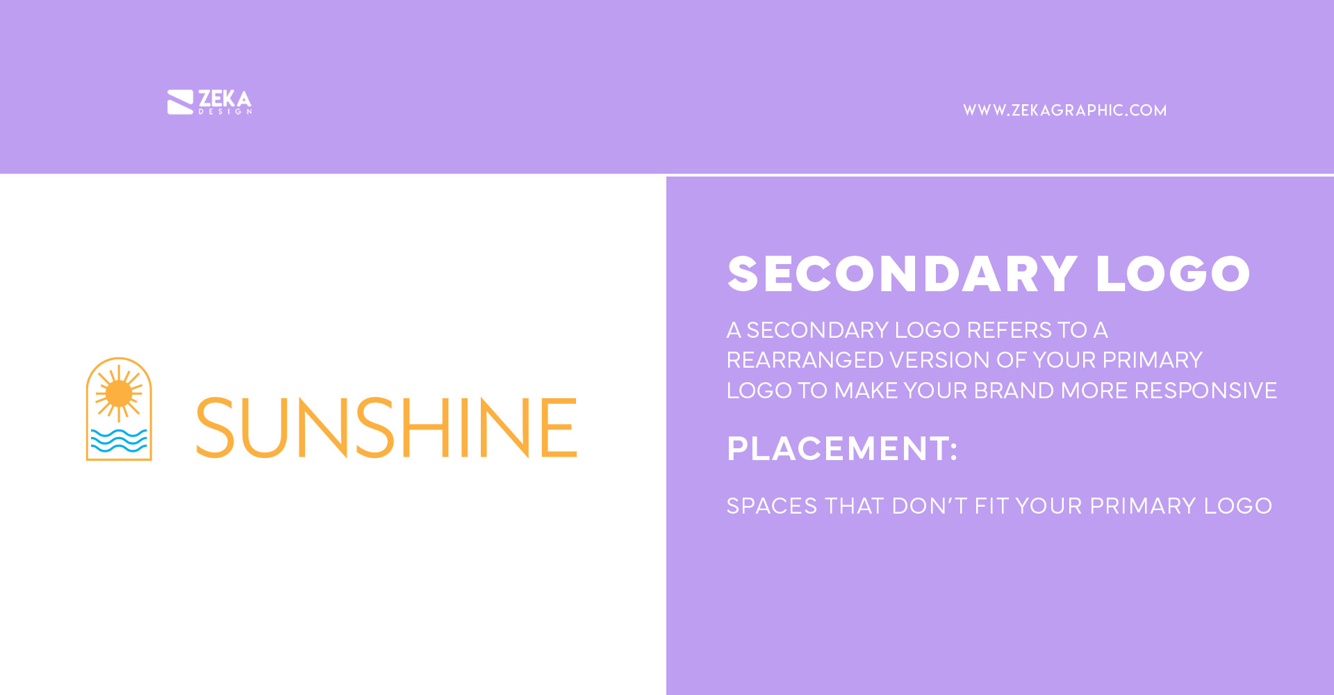 secondary logo most used logo variations