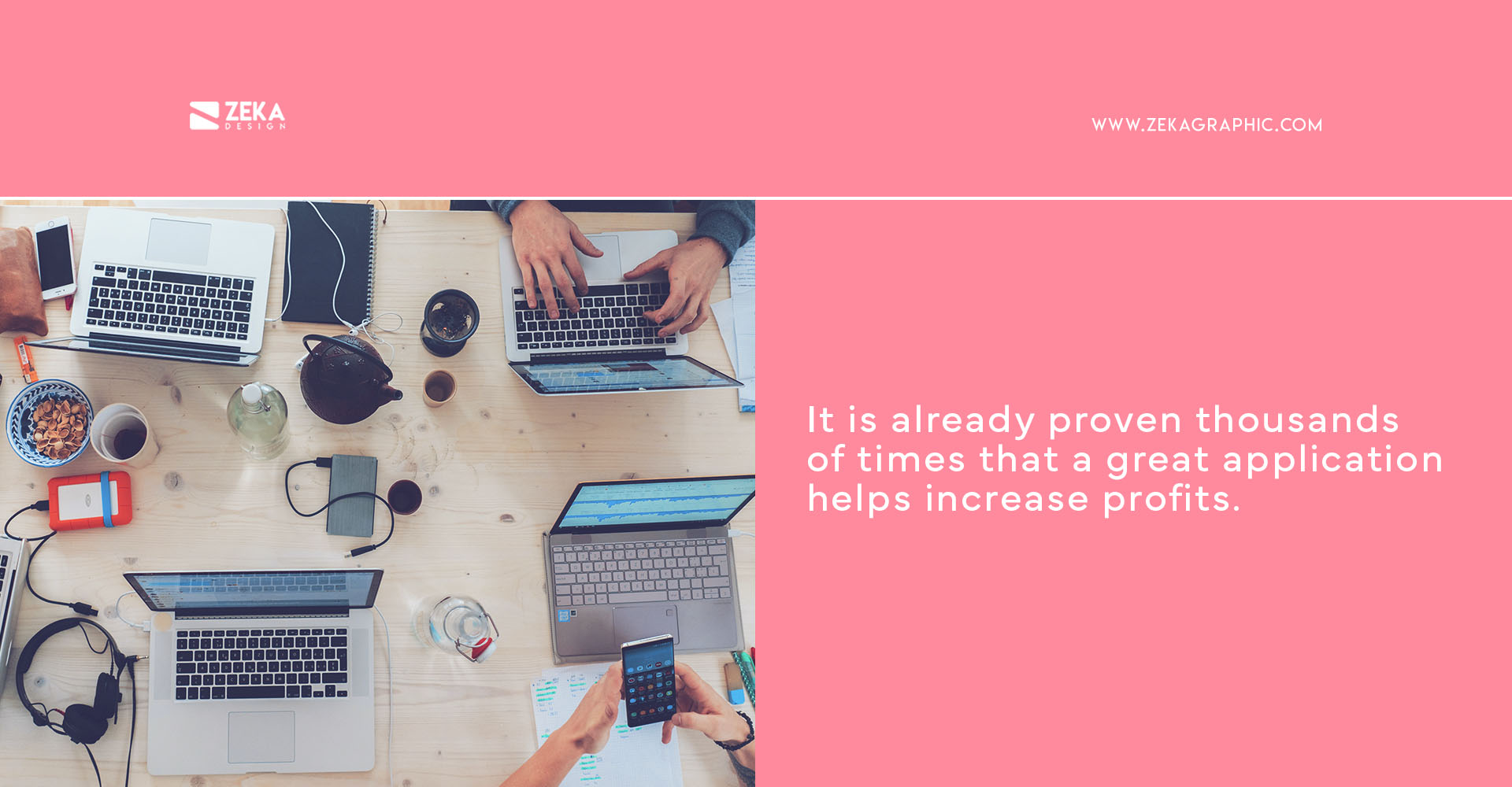 great applications helps increase profits