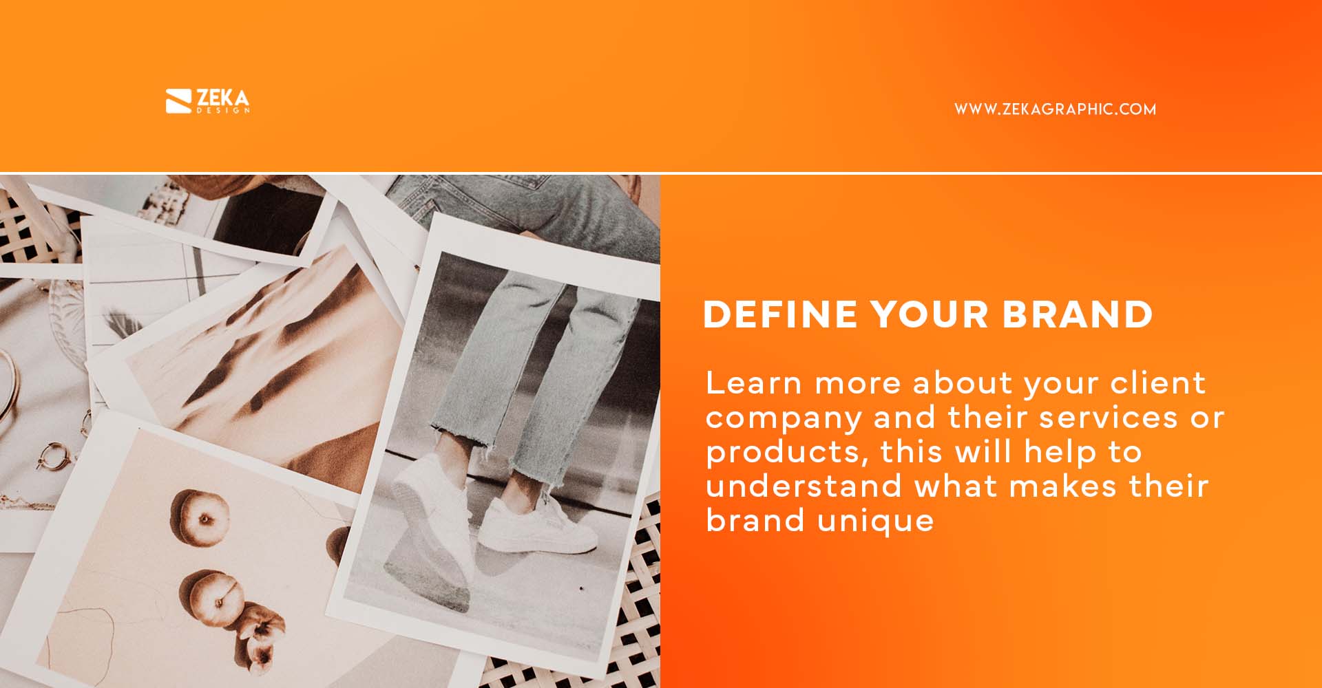 logo design tips Define Your Brand to make your logo unique