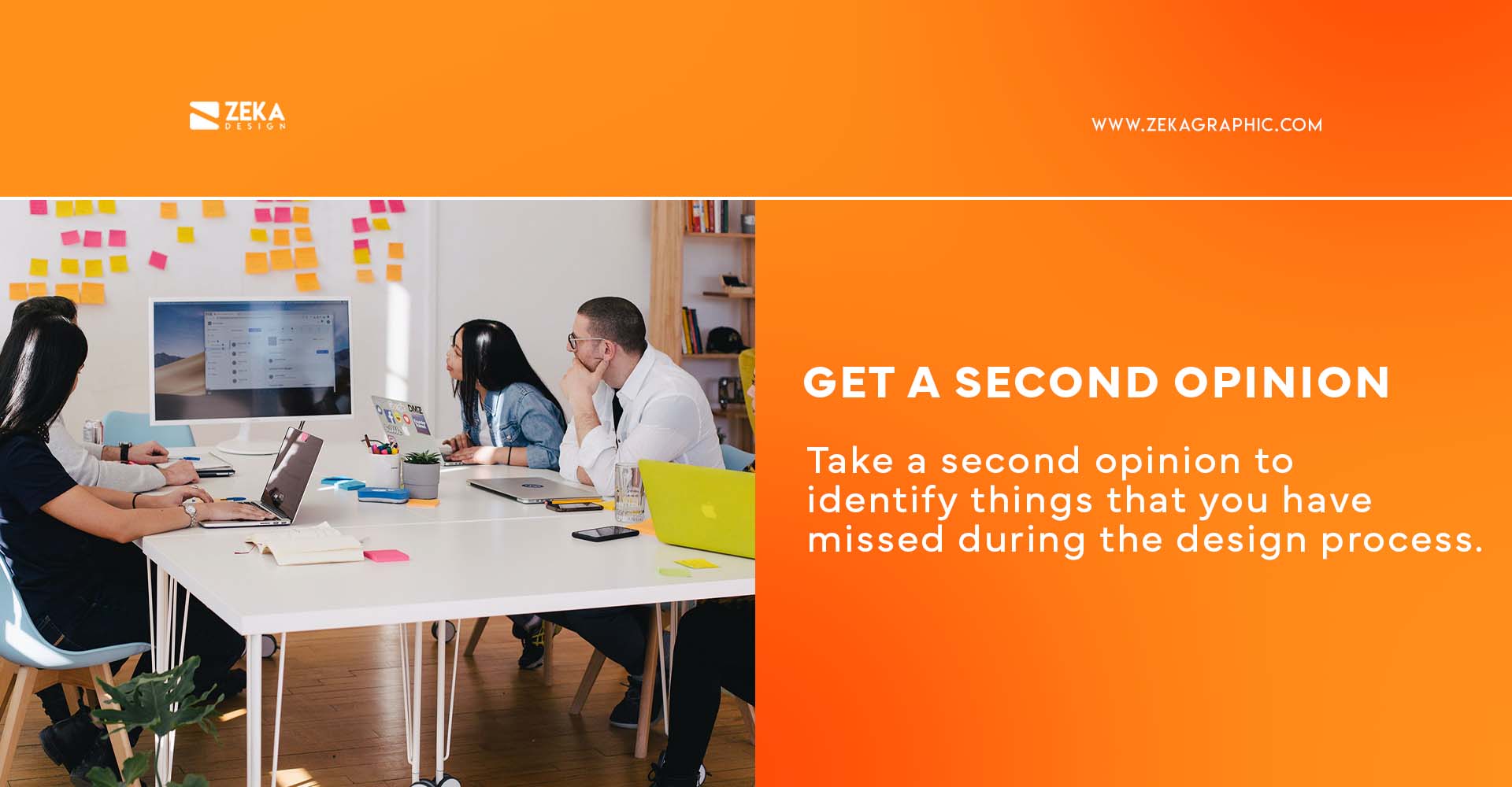 logo design tips Get a Second Opinion to fix design mistakes