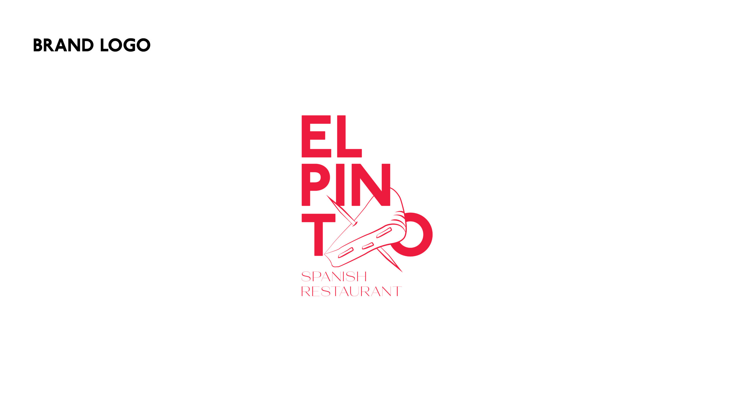El Pintxo Spanish Restaurant Logo Design Brand Identity Design Inspiration by Zeka Design