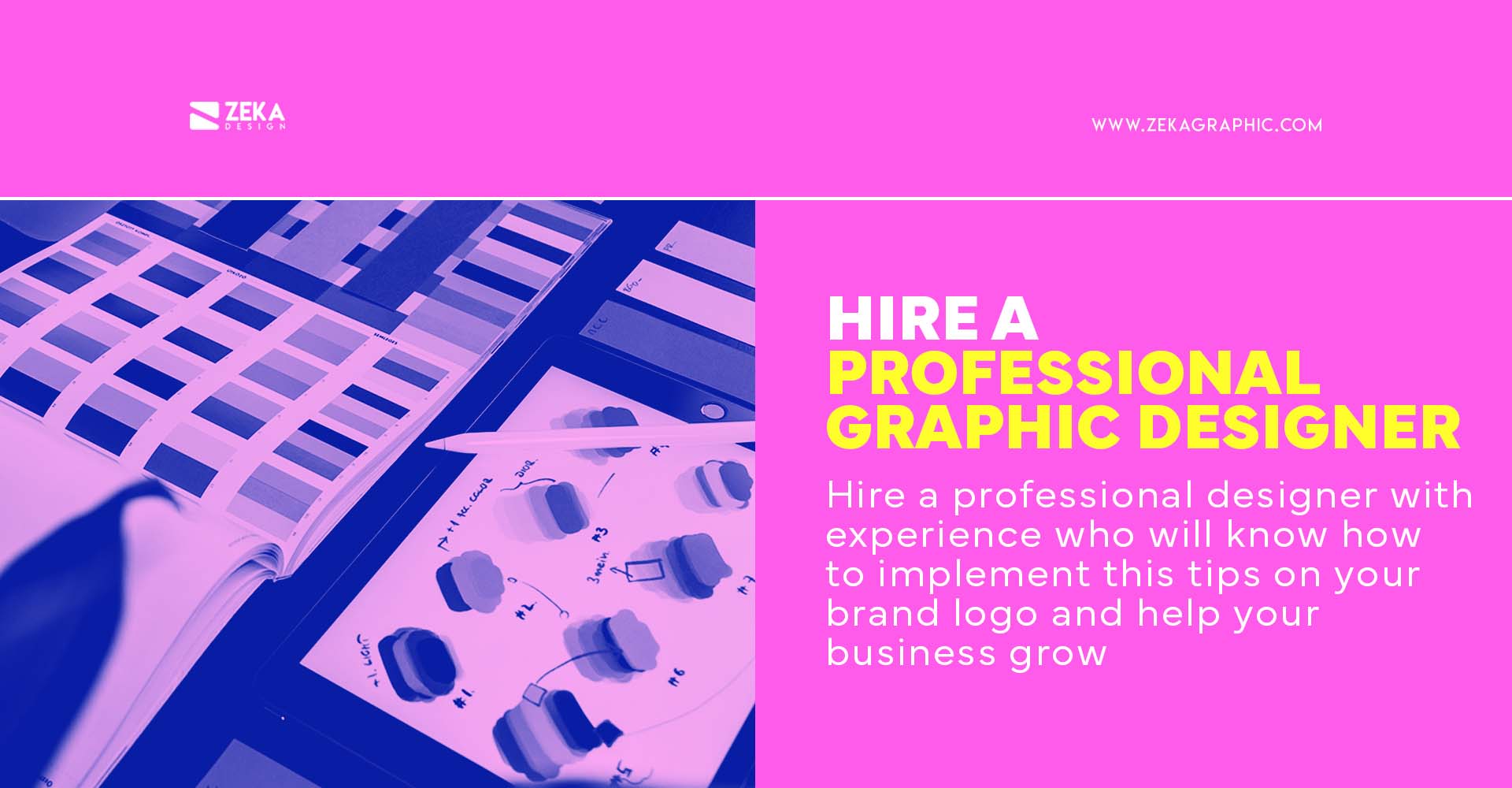 Hire a Professional Graphic Designer for your small business logo design