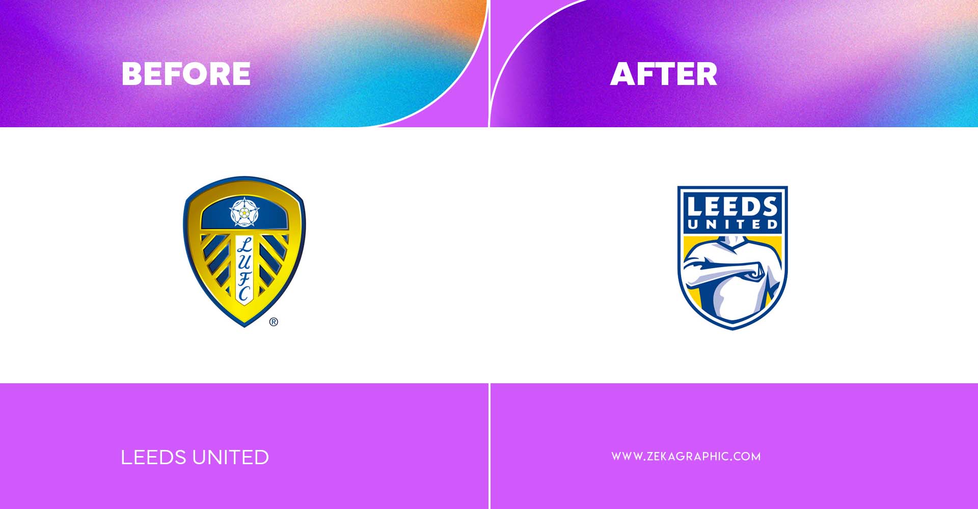 Logo Redesign Fails Leeds United