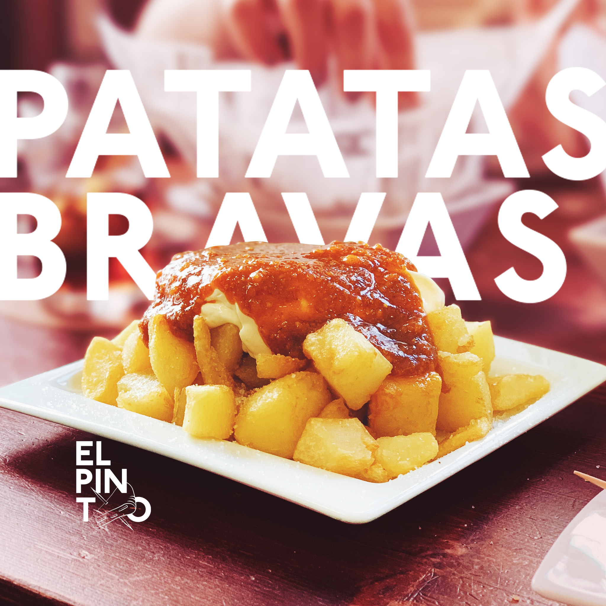 RRSS El Pintxo Branding Identity Instagram Post Design For Spanish Restaurant