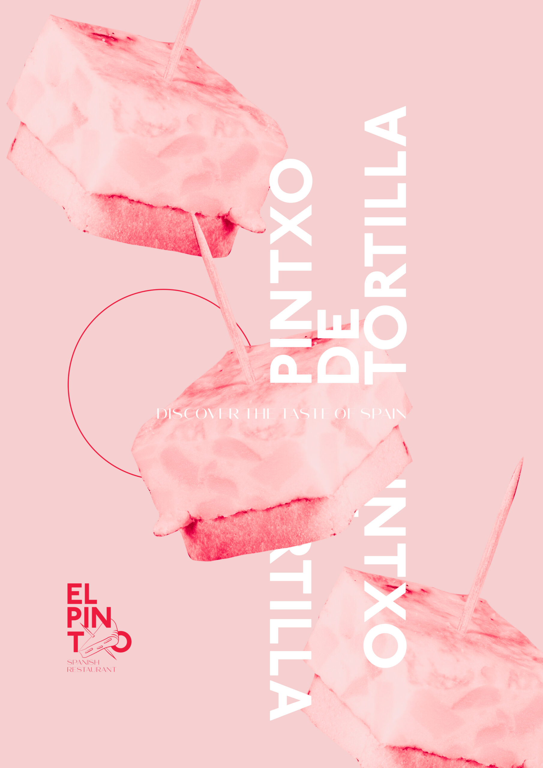 Spanish Food Restaurant Poster Design Brand Identity Project 1