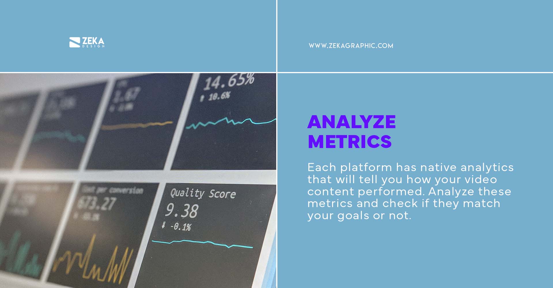 video marketing tips Analyze Metrics