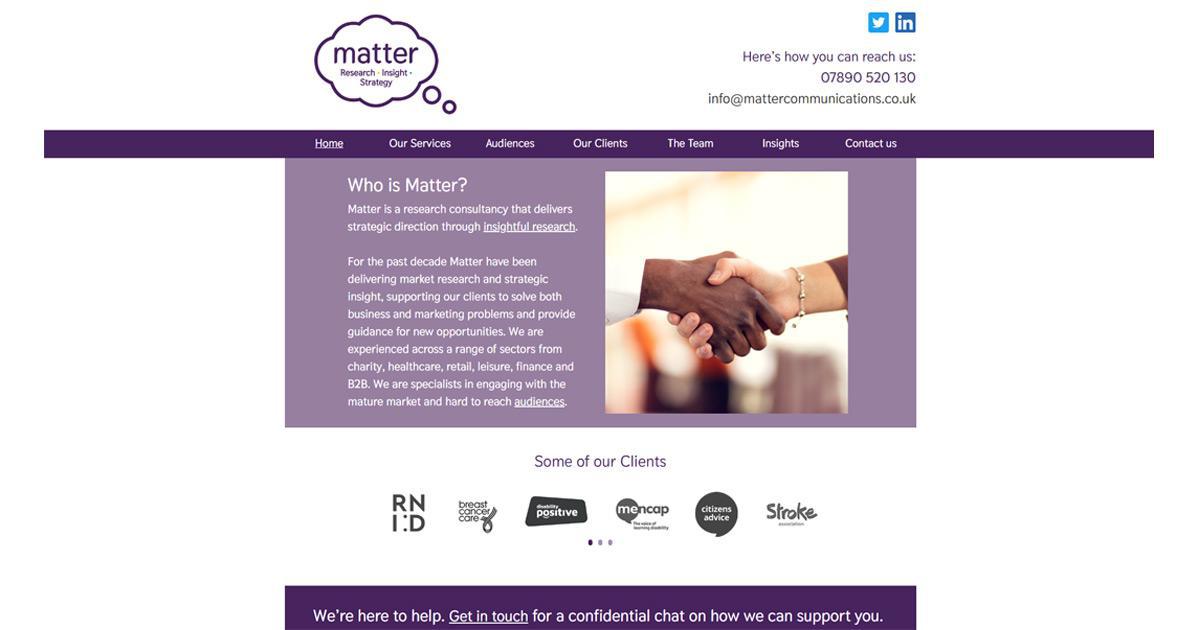 ORM management options Matter Communications