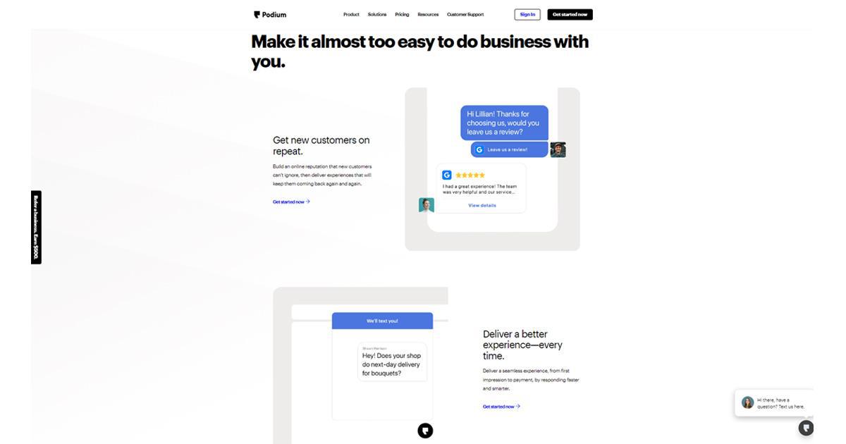 ORM management options Podium