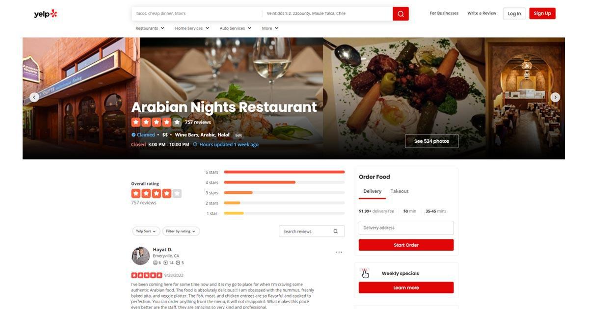 Yelp ORM Successful Campaign