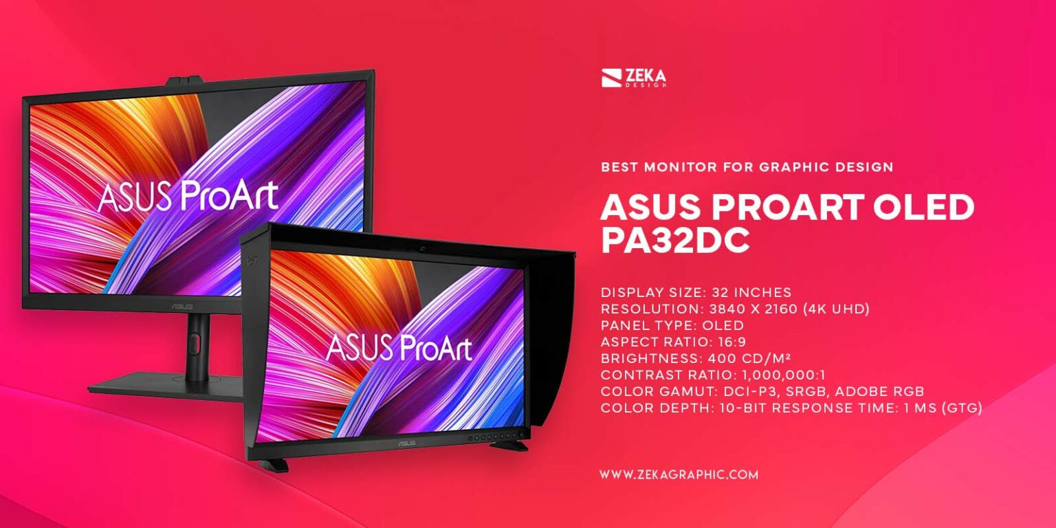 9 Best Monitors For Graphic Design 2025 - Zeka Design
