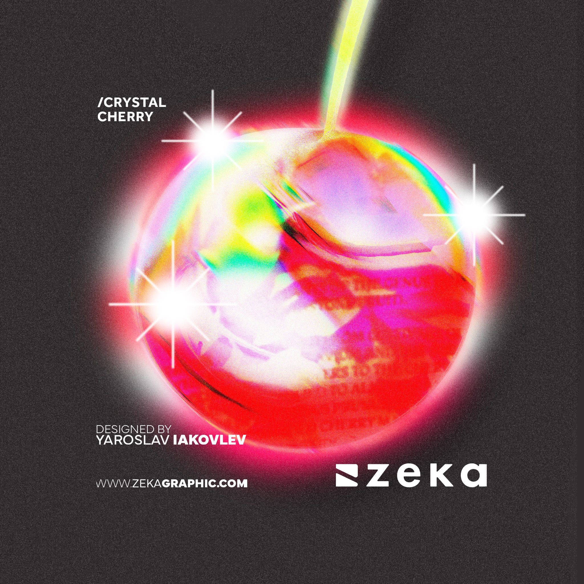 Crystal Cherry Graphic Design Inspiration by Zeka Design