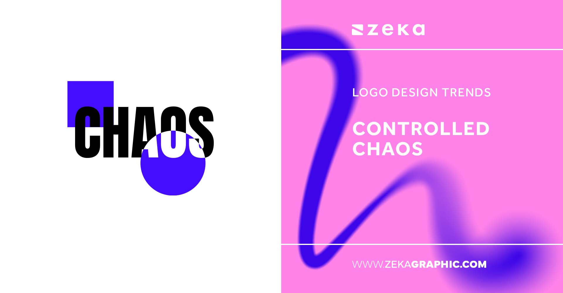 Logo Design Trends 2023 Controlled Chaos