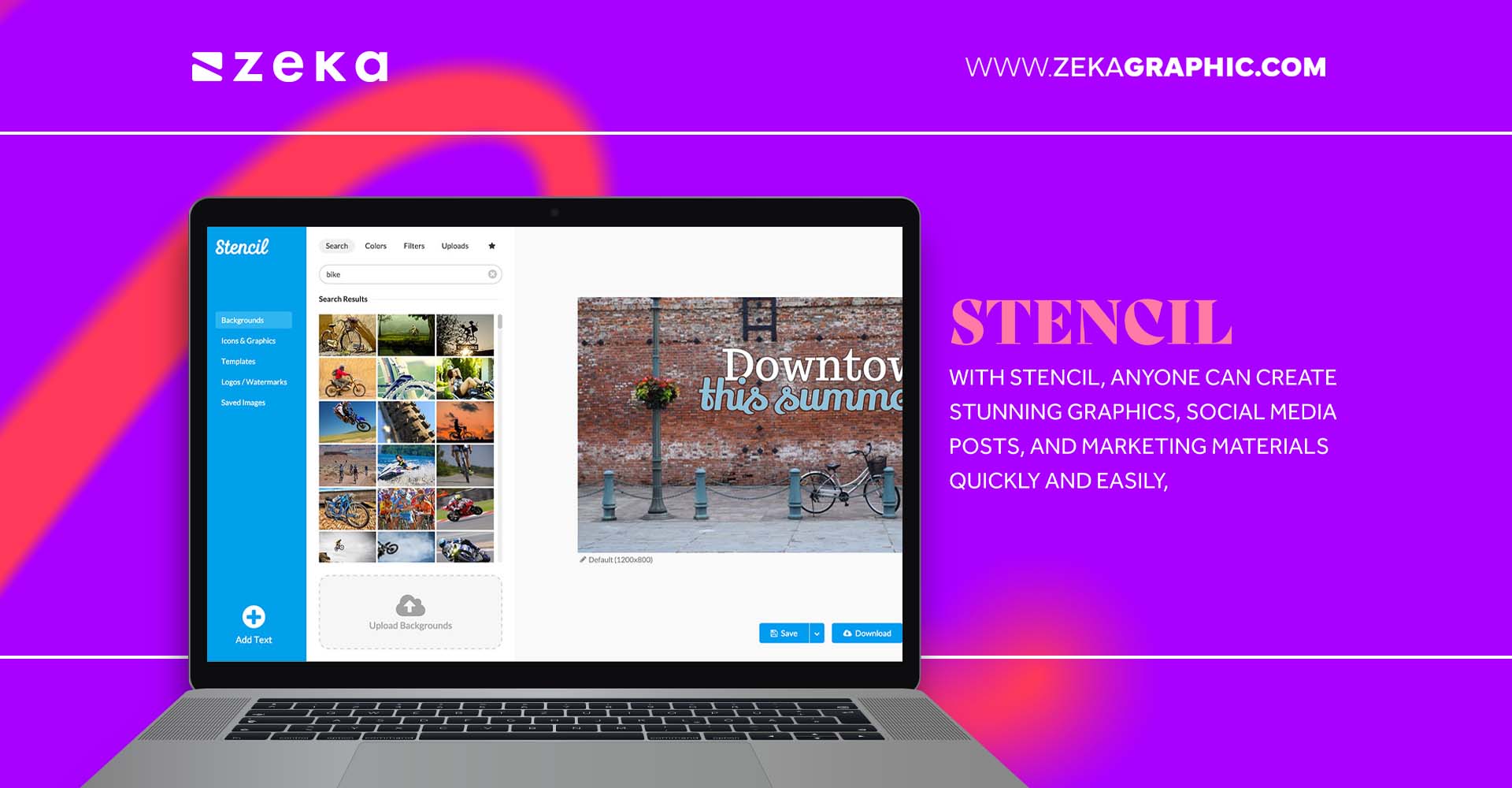 Stencil best online design tools for non designers