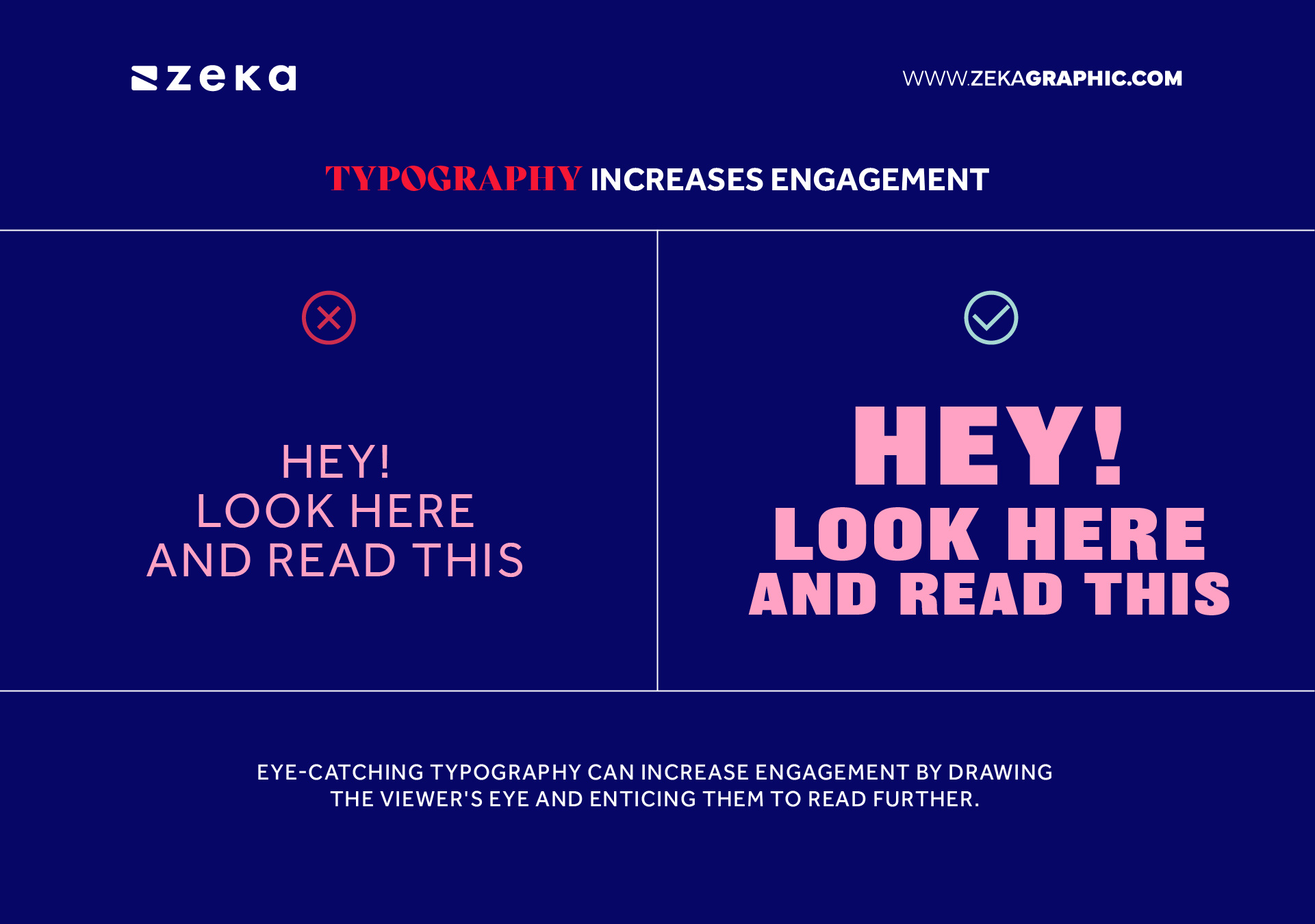 Typography increases engagement in marketing campaigns