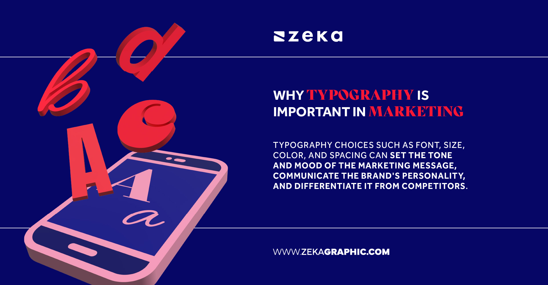 why typography is important in marketing