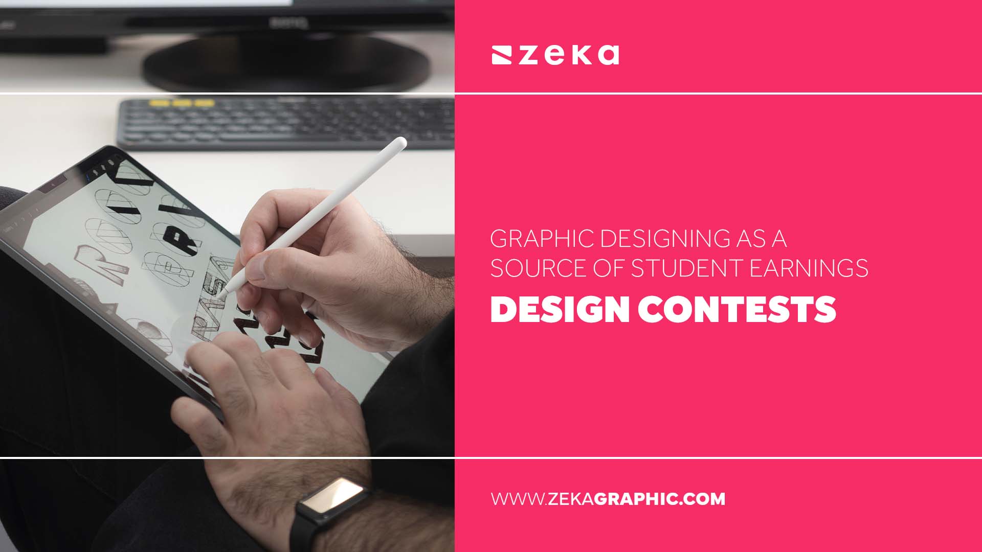 gain money as a graphic designer with Design Contests