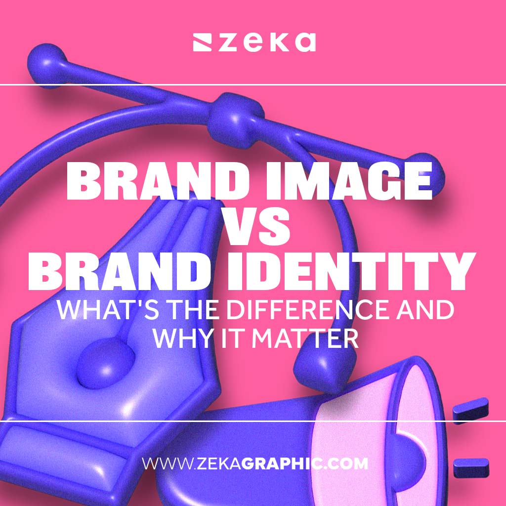 what is the difference between brand image and brand identity