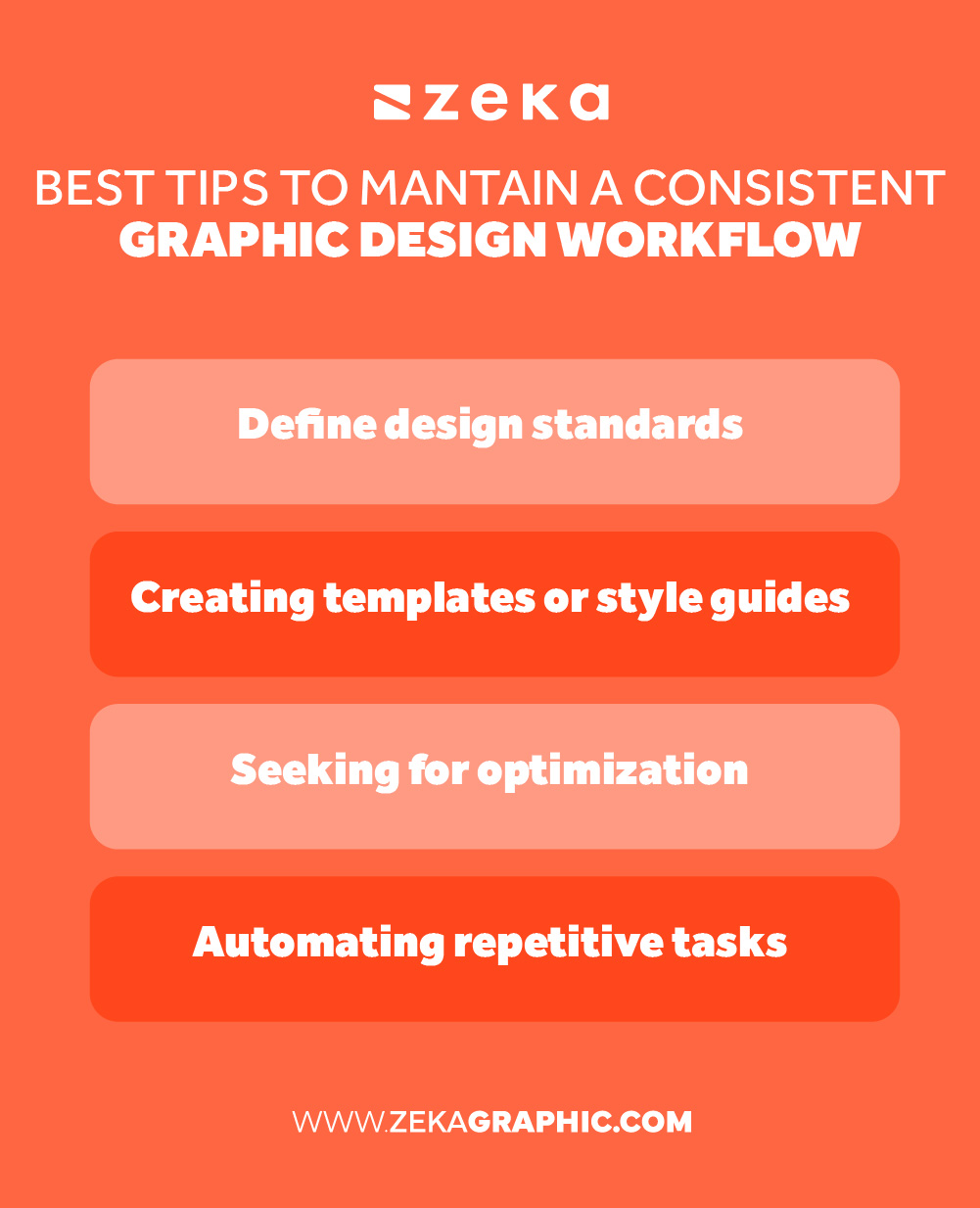 Best Tips To Improve your Graphic Design Workflow