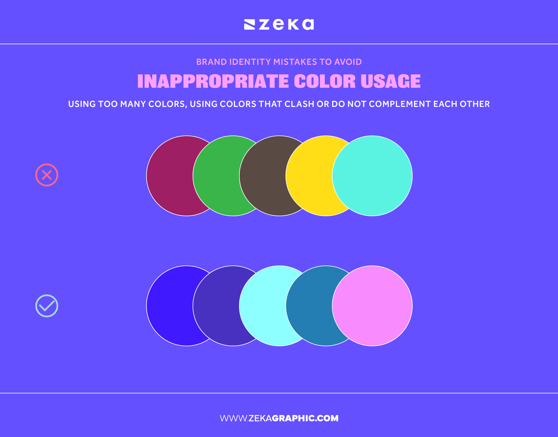 Brand Identity Mistakes Inappropriate Color Usage