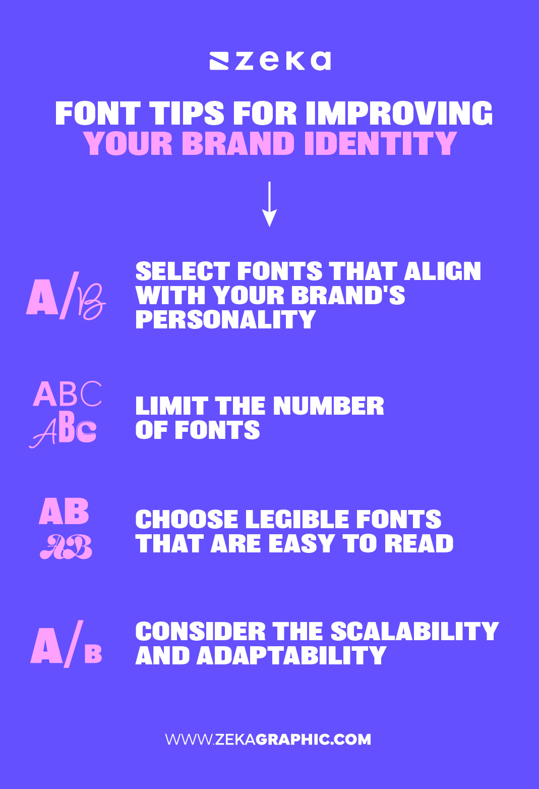 Font Tips For improving your brand identity