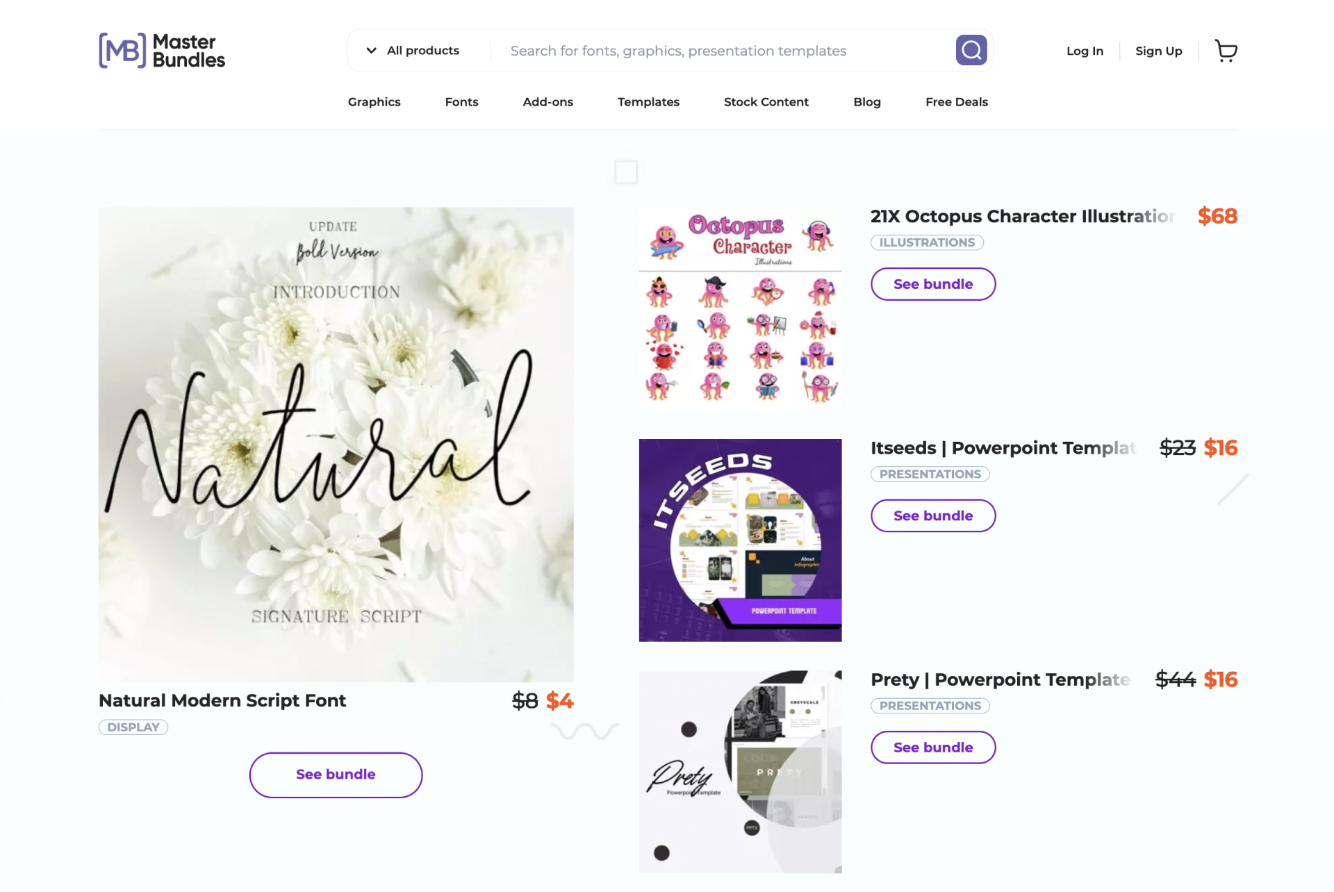 MasterBundles banner Best blogs for graphic design