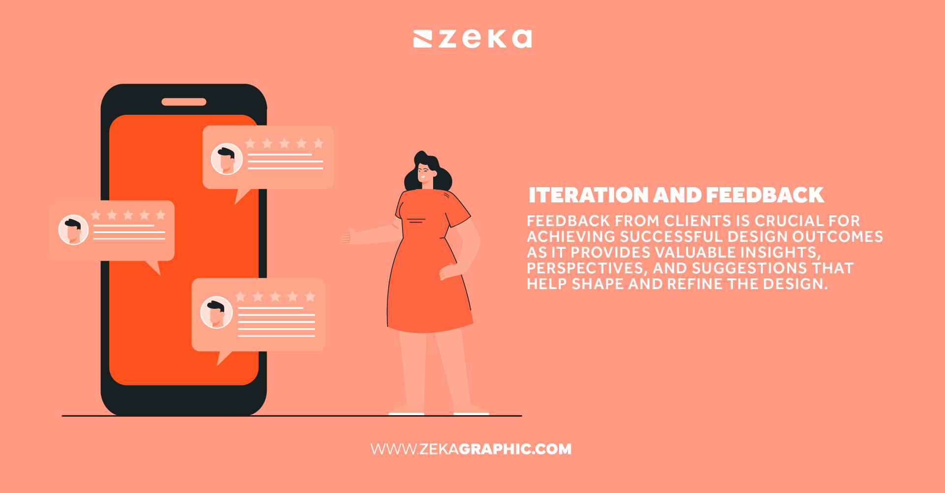 receive client feedback for an effective graphic design workflow