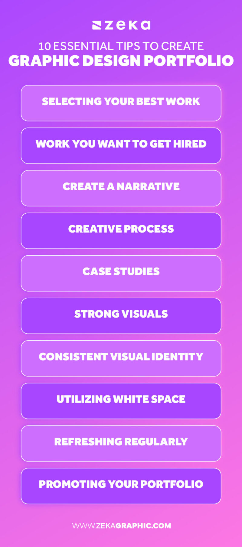 10 Essential Tips to Create an Impressive Graphic Design Portfolio ...