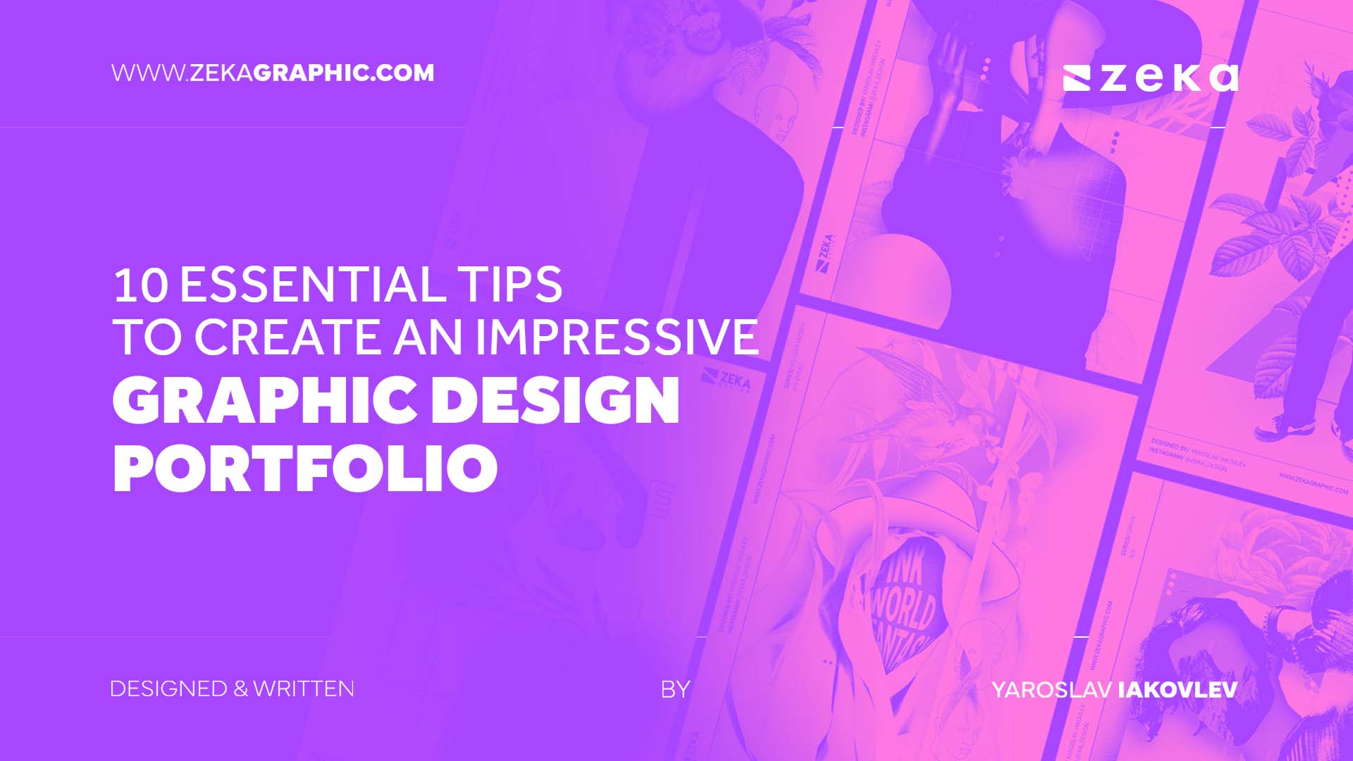 10 Essential Tips To Create An Impressive Graphic Design Portfolio