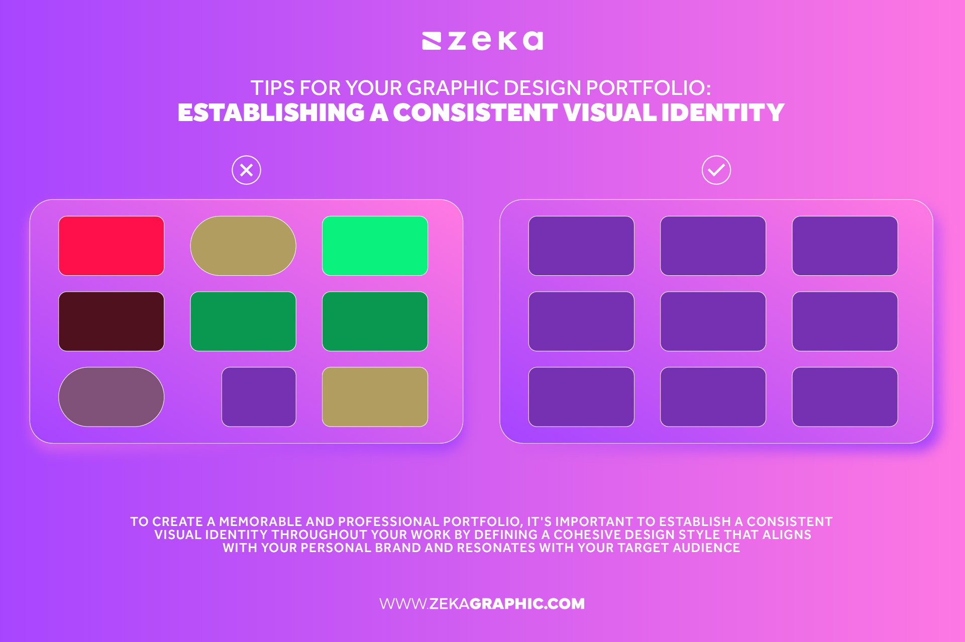 Establishing a Consistent Visual Identity In Your Graphic Design Portfolio
