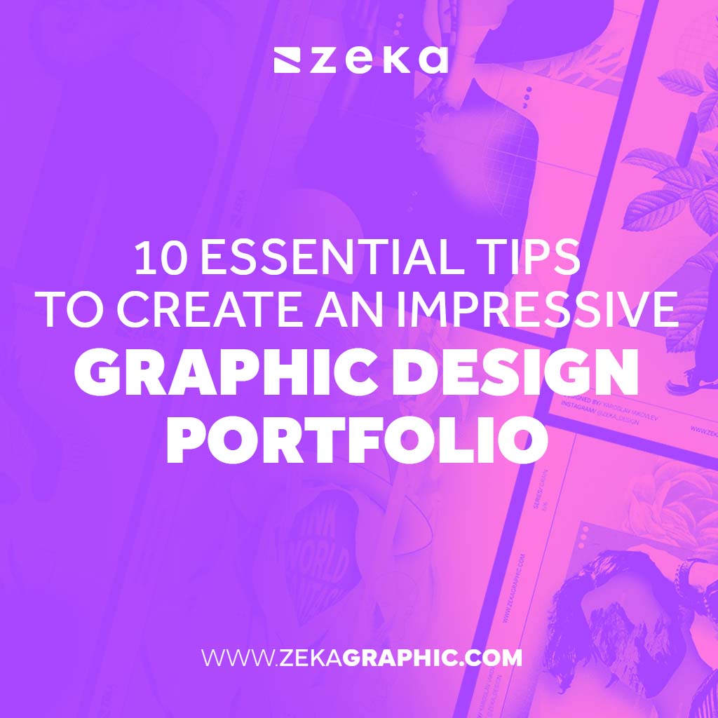 best tips to create a great graphic design portfolio