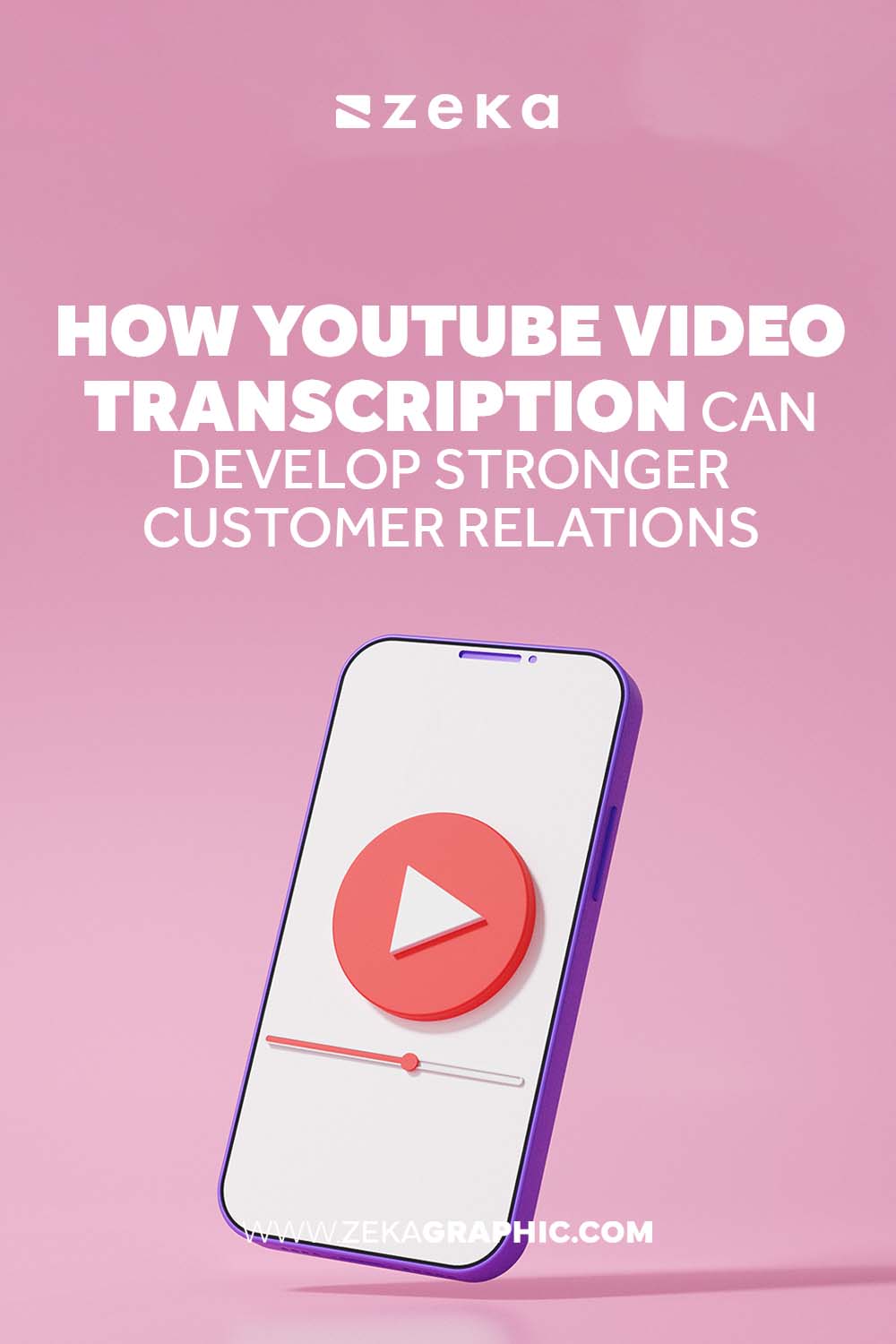 how YouTube Video Transcription help you build strong customer relation