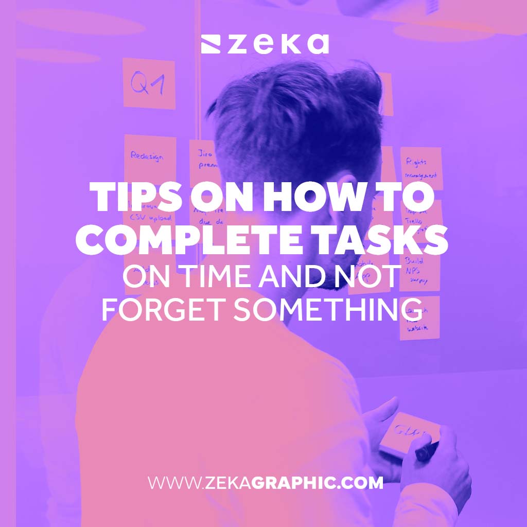 how to complete tasks on time